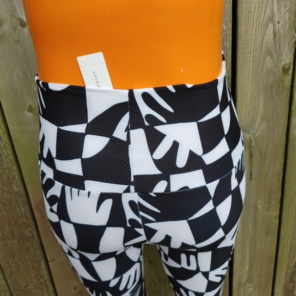 NEW Anthropologie hand print leggings size S - Picture 6 of 9